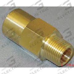 APPROVED VENDOR Piston Spring Check Valve: Piston, Inline Valve Body, 3/8 in Pipe Size, MNPT x FNPT (MPN CHK BRS 610-6M6F-F). Key specifications — Brand: APPROVED VENDOR.
