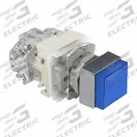 SCHNEIDER Extended Push Button Operator: Non-Illuminated, Extended Profile, Metallic, 30 mm, 2NO/2NC (MPN 9001KXRAAH2). Key specifications — Brand: SCHNEIDER; Action: Momentary; Series: 9001K; Push Button Material Type: Metallic.