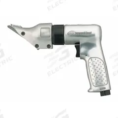 INGERSOLL RAND Air Shear: Steel, 20 ga Capacity (Steel), 1/4 in NPT Female, 21 cfm Air Consumption (MPN 7802SA). Key specifications — attr75531: 1/4 in NPT Female; attr75554: Steel; attr75523: INGERSOLL RAND.