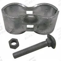 APPROVED VENDOR Panel Clamp: Steel, Includes: (1) Set of Nut and Bolt (MPN 4LVH5). Key specifications — Material: Steel.