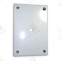 HUBBELL WIRING DEVICE-KELLEMS Telephone Wall Plate: White, 1 Gang, 1 Port, Flat Module, Steel (MPN SWP12). Key specifications — Brand: HUBBELL WIRING DEVICE-KELLEMS; Material: Steel; Color: White; Compatible Connector Type: F-Type; Outlet Orientation: Vertical; Module Style: Flat.
