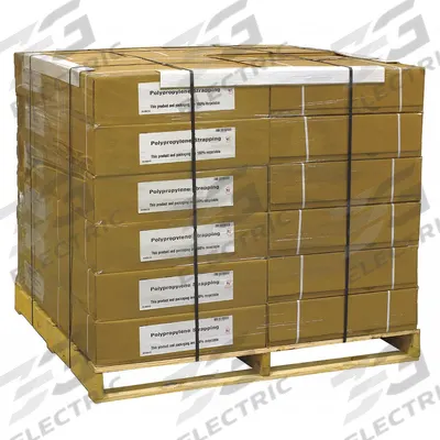 APPROVED VENDOR Plastic Strapping: 1/2 in Strapping Wd, 0.033 in Thick, 650 lb Break Strength - Machine-Grade Polypropylene Strapping