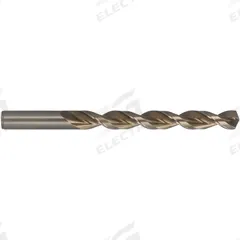 CLEVELAND Jobber Length Drill Bit: Letter S, 135° Split Point, Straw/Bronze Cobalt, Fast Spiral (MPN C15667). Key specifications — attr1229327: 0.3480.