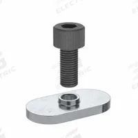Bolt Assembly: M6 Size, 12 mm Thread Lg, Socket Head Cap, For 6.5 mm Slot Wd, 25 Series, 15 PK (MPN 75-3412-15). Key specifications — Fastener Type: T-Nut; Fastener Head Type: Socket Head Cap; Material: Steel; Finish: Zinc-Plated; T-Slot Fastener Type: Bolt Assembly; Threaded Hole Location: Single Center; Compatible Series: 80/20 25 Series; System of Measurement: Metric.