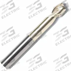 APPROVED VENDOR Square End Mill: Carbide, NF1 Coated, 2 Flute, 1/4" Mill Dia, 3/8" LOC, 4" OAL (MPN 313831)