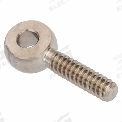 AMPG Fixed Rod End: Stainless Steel, Plain, 40 mm Hole Center-to-End Lg, Right Hand - Stainless Steel Male Threaded Fixed Rod Ends