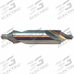 KEO Center Drill: Bell Type, #15, 60°, 2 3/4 in Overall Lg, TiN Coated Cobalt (MPN 906-001-108). Key specifications — Brand: KEO; End Type: Double End.