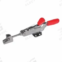 JW WINCO Latch Type Toggle Clamp: Horizontal, Includes Locking Handle, 12 mm Hook Adjustment - Max (MPN 850.2-1000-TT-NI). Key specifications — Brand: JW WINCO; Handle Style: Locking Horizontal Handle.