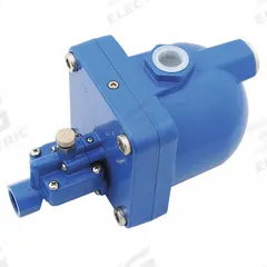 SPEEDAIRE Mechanical Float Drain Valve: 1/2 in FNPT Inlet Size, 3/8 in FNPT Outlet Size, 38XT20. Key specifications — attr125506: SPEEDAIRE.