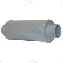 SOLBERG Inlet/Discharge Silencers: 4 in (M)NPT Inlet Size, 575 cfm, 29.31 in Overall Ht, SLCRT400. Key specifications — attr60071: SLCRT400; attr60074: SOLBERG.