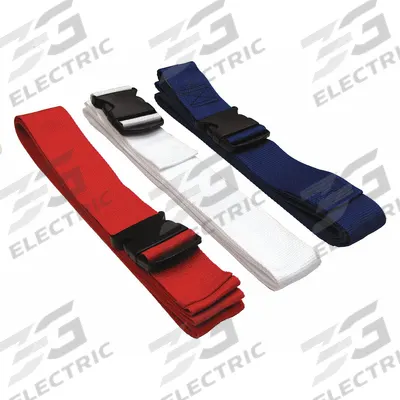 DICK MEDICAL SUPPLY Strap: 6 ft, Polypropylene, Side Release - Straps for Backboards & Stretchers