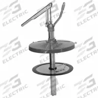 LINCOLN Hand Pump: Lever Action, Pump with Nozzle, Aluminum Housing, 1 oz per stroke, 18 1/2 in (MPN 1296). Key specifications — Brand: LINCOLN; Housing Material: Aluminum; Maximum Flow Rate: 1 oz per stroke; Suction Tube Material: Steel.