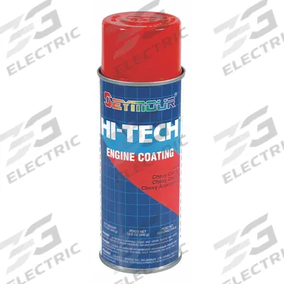 SEYMOUR PAINT Hi-Tech Engine Paint,Chevy Org,12oz - High Heat Enamels
