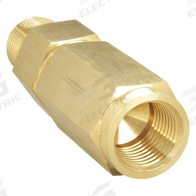 APPROVED VENDOR Pressure Gauge Snubber: Red Brass, Piston, Red Brass NPT - Piston-Type Snubbers for Air, Water & Steam