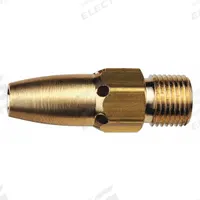 GUARDAIR Air Gun Nozzle: For 74H, Brass, 1 13/32 in Extension Lg, 1/8 in Male NPS Thread Size (MPN 74HNB). Key specifications — attr66384: Focused; attr66393: Brass; attr66401: Yes.