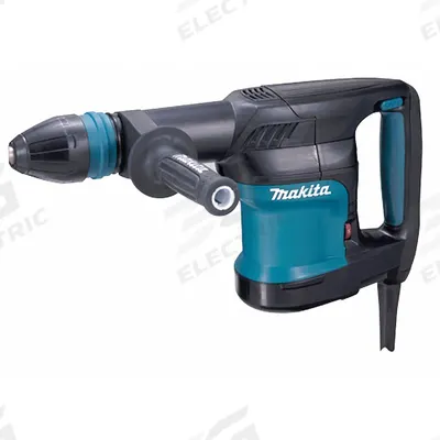 MAKITA Demolition Hammer Kit: Corded, Chipper, SDS-Max, 8.4 ft-lb, 2,650 bpm, 11.1 lb Wt - Chipper-Style Corded Demolition Hammers