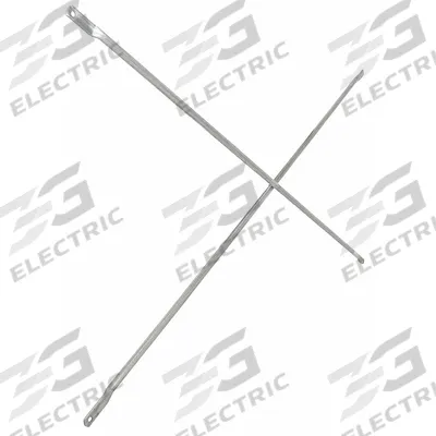 METALTECH Scaffold Crossbrace: Cross Brace, Steel - Braces