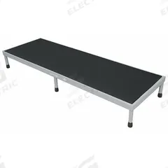 COTTERMAN Work Platform: 14 in Platform Ht - Max, 24 in Platform Wd, 72 in Platform Dp, Adj Ht (MPN 1SAWP2472A8 A9-14 B1 P6). Key specifications — Brand: COTTERMAN; Color: Silver; Tread Type: Antifatigue Mat.