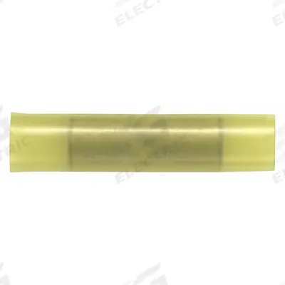 PANDUIT Butt Splice Connector: Yellow, Nylon, For Wire Size 12 AWG – 10 AWG, 600 V - Insulated Butt Splice Connectors