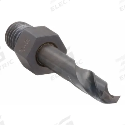 ROCKY MOUNTAIN TWIST Threaded Shank Drill Bit: #36, 1" Overall Lg, Black Oxide HSS - High-Speed Steel Threaded-Shank Drill Bits