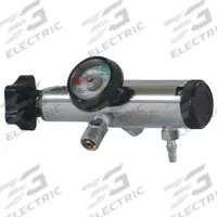 LIFE CORP Oxygen Regulator: 25 lpm Flow Rate - Max, 12 Settings, DISS, 1 1/2 in W 6 in H, Brass (MPN LIFE-EMS-025-3). Key specifications — Brand: LIFE CORP; Material: Brass.