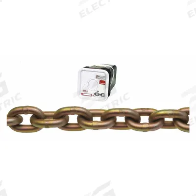 CAMPBELL Straight Chain: 5/16 in Chain Trade Size, 70 Chain Grade, Carbon Steel - Grade-70 Load-Securing Chains