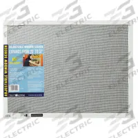 SAINT-GOBAIN ADFORS Adjustable Screening: Adj Window Screen, 7 7/16 in Overall Ht, 37 in Overall Lg (MPN FSP8556-U). Key specifications — Brand: SAINT-GOBAIN ADFORS; Product Type: Adjustable Window Screen; Color: Dark Gray.
