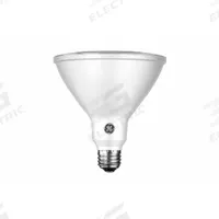 GE LAMPS Compact LED Bulb: LED, PAR38, Medium Screw (E26), 12 W Watt, 2700K, 1,300 lm Light Output (MPN LED12DPAR38ROW927/40). Key specifications — Color Temperature: 2700K; Shatter-Resistant: No; Brand: GE LAMPS; Voltage: 120V AC; Bulb Shape: PAR38.