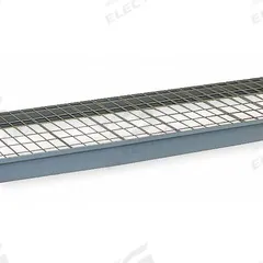 LYON Bulk Storage Rack: 96 in x 36 in x 3 5/8 in, 14 ga Beams, Steel, 1,650 lb Load Capacity (MPN DD66017GW). Key specifications — Decking Material: Steel; Frame Finish: Powder Coated; Frame Material: Steel; Color: Dove Gray; Includes: (2) Beams; Brand: LYON.