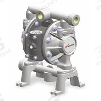 ARO Double Diaphragm Pump: Acetal Body, 1/2 in, NPT Connection, 15.2 gpm, 289 ft Max. Head (MPN PD05P-AES-DTT-B). Key specifications — Brand: ARO; Seat Material: Acetal; Check Valve Material: PTFE.