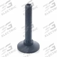 JW WINCO Male-End Leveling Mount: Swiveling Stud, 3/8"-16 Thread Size, 1.26 in, 787 lbf Capacity (MPN 638-32-3/8X16-44-ST). Key specifications — Base Shape: Round; Load Capacity: 787 lbf; Thrust Pad Material: Polyacetal; Includes: Plastic Thrust Pad; Hex Size: 3/16 in.