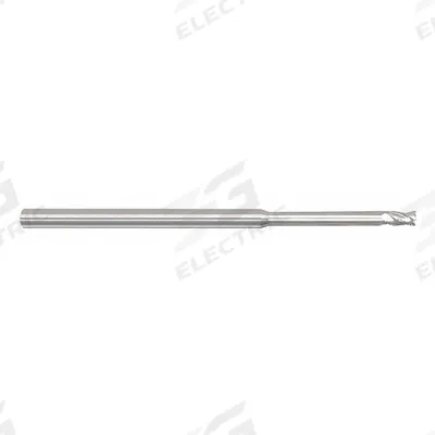 APPROVED VENDOR Corner Chamfer End Mill: Carbide, 4 Flute, 3/64" Mill Dia, 3/32" LOC - Reduced-Neck Fast-Cutting Carbide Corner-Chamfer End Mills