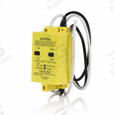 LEVITON Hard Wired GFCI: Auto Reset, 20 A Current, 120V AC, Non-NEMA - Inline GFCI Cords
