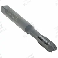 CLEVELAND Spiral Point Tap: 1/4"-28 UNF, 2B, 3 Flute, Plug Chamfer, Black Oxide Cobalt (MPN C86215)