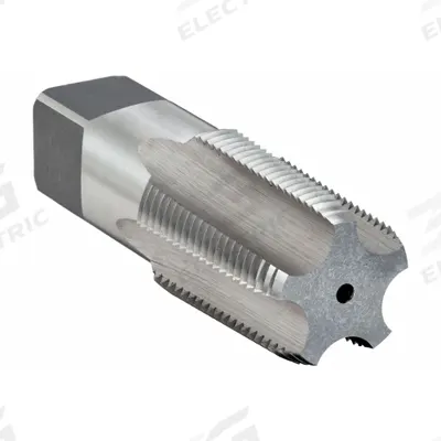 CLEVELAND Pipe and Conduit Thread Tap: 1/2"-14 NPT, 4 Flute, Semi-Bottoming Chamfer (MPN C64041) - General Purpose Pipe Taps