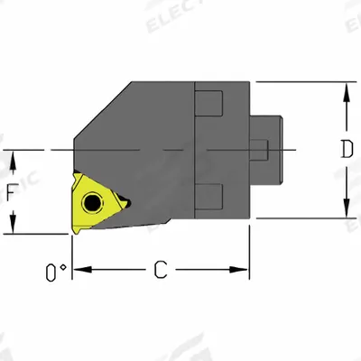 ULTRA-DEX USA Indexable Thread Cutting Unit Head (MPN 912-000-050) - Machining