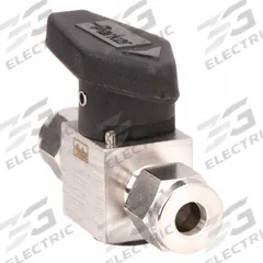 PARKER Rotary Plug Valve: For Chemicals/Gas/Oil Media, 2-Way, 3/8 in Pipe Size, 316 Stainless Steel (MPN 6A-PR6-VT-SS). Key specifications — Brand: PARKER.