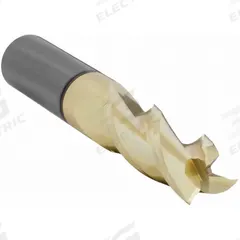 CLEVELAND Square End Mill: Carbide, ZrN Coated, 3 Flute, 5/8" Mill Dia, 2-1/2" LOC, 5" OAL (MPN C72364)