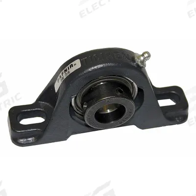 TIMKEN Pillow Block Bearing: 1 3/16 in Bore, Cast Iron, Eccentric Collar - Low-Base Pillow Block Ball Bearings