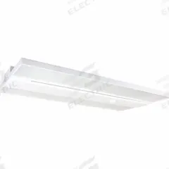 MAXLITE Bay Light Fixture: 1 1/2 ft Lg, 59,200 lm, 3500K/4000K/5000K, 30 ft – 40 ft Mounting Ht (MPN HLV-300WUF-CSCR). Key specifications — Voltage: 120 to 277V AC; Brand: MAXLITE; Color Temperature: 5000K.