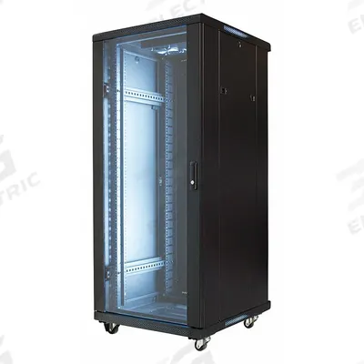 VIDEO MOUNT PRODUCTS Equipment Rack Enclosure: 27 Rack Units - Fan-Cooled Server Rack Enclosures & Network Cabinets