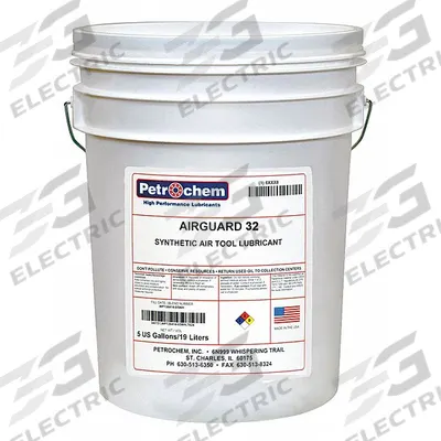 PETROCHEM Air Tool Oil: Synthetic, -50°F Min. Op Temp., 450°F Max. Op Temp., NSF H2 - Air Tool Lubricants