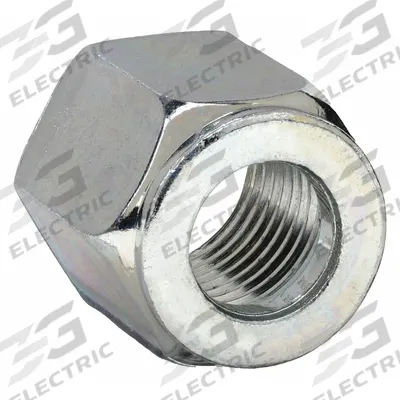 PARKER Compression Fitting Nut: 1/4 in OD Size, 7/16"-20 Thread Size, Compression - Flareless Bite-Type Steel Compression Fittings
