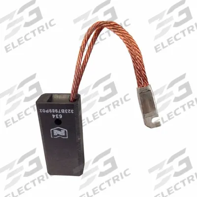 REPCO Carbon Brush: GENERAL ELECTRIC, N/A - Not Rated, 61044264, GE 323B7989P02 - Motors