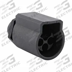 SOURIAU Electrical Connector: Trim Trio UTL 10, Jam Nut Receptacle, 6 Contacts, 16 A, IP68/IP69K (MPN UTL7102G1W3S). Key specifications — Wire Size: 30 AWG to 24 AWG (Coaxial); Includes Contacts: Contacts Not Included; Brand: SOURIAU; Coupling Type: Push-Pull; IP Rating: IP69K; Series: Trim Trio UTL; Contact Gender: Female; Voltage Rating: 500V (IEC).