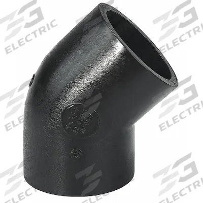 APPROVED VENDOR Pipe Elbow: 45° Elbow, 10 in x 10 in Pipe Size, Butt Weld x Butt Weld - SDR 11 Pipe Fittings
