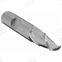 CLEVELAND Keyway End Mill: HSS, 2 Flute, 3/8" Mill Dia, 9/16" LOC, 2-1/2" OAL (MPN C41681)