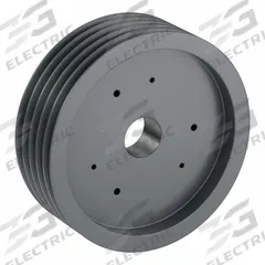 APPROVED VENDOR V-Belt Pulley: C160, 5 Groove, 16.4 in OD, Bushed Bore, E, For C/CX Belt Section (MPN 5C160E). Key specifications — Pulley Industry Number: C160; Pitch Diameter: 16 in (C); For Belt Section (broad, with similar types): C or CX.