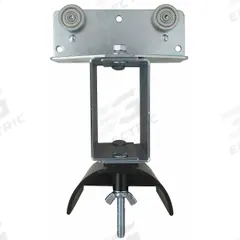 GLEASON Festoon Tow Trolley: C-Rail, Round, 5 in Overall Lg (MPN C35-TTG). Key specifications — Compatible Cable Type: Round; Trolley Wheel Material: Steel; Brand: GLEASON; Compatible Track Type: C-Rail; Material: Steel.