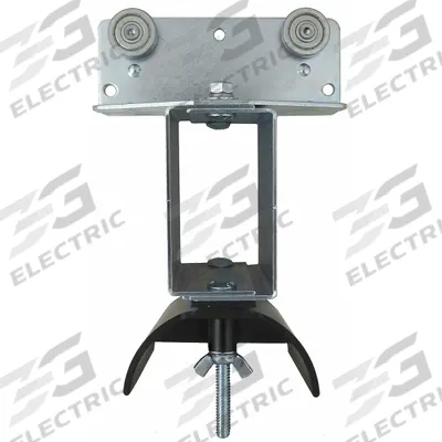 GLEASON Festoon Tow Trolley: C-Rail, Round - Trolleys for Festoon Systems